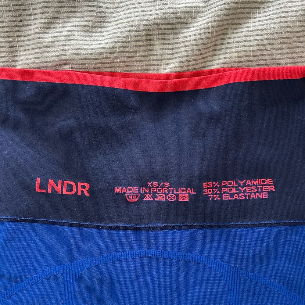 LNDR Blue Leggings
